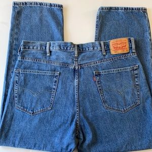 Levi Strauss 550 Men Boot Cut  Blue Jeans Size 40x30